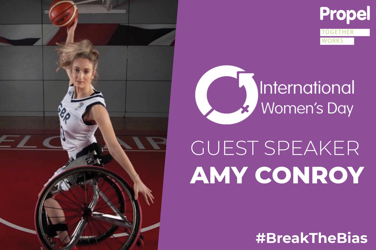 Propel (@propel_together) on Twitter photo What better way to kick start #InternationalWomensDay than with a very special guest on our morning zoom.
We were lucky enough to have Paralympian Athlete <a href="/amyconroy10/">amy conroy</a> give us a very inspiring talk this morning about how she has and continues to #BreakTheBias
#InspiringWomen What better way to kick start #InternationalWomensDay than with a very special guest on our morning zoom.
We were lucky enough to have Paralympian Athlete <a href="/amyconroy10/">amy conroy</a> give us a very inspiring talk this morning about how she has and continues to #BreakTheBias
#InspiringWomen