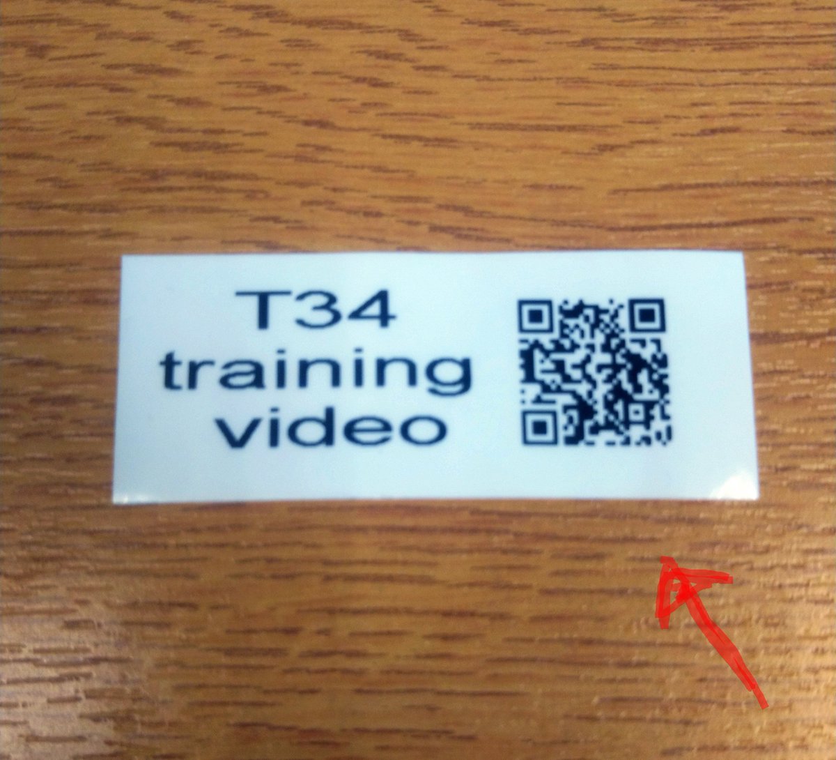 PalliativeUhl's tweet photo. Coming to a CD cupboard near you soon. QR code for 'reminder' T34 Syringe Driver training. Please remember that initial training needs to be organised via Medical Physics. Thankyou to Medical Physics for developing this.@CHUGGScmg @Leic_hospital @SPELTIP1 @rrcv @UHLsue_mason https://t.co/Kke5YQBqb1
