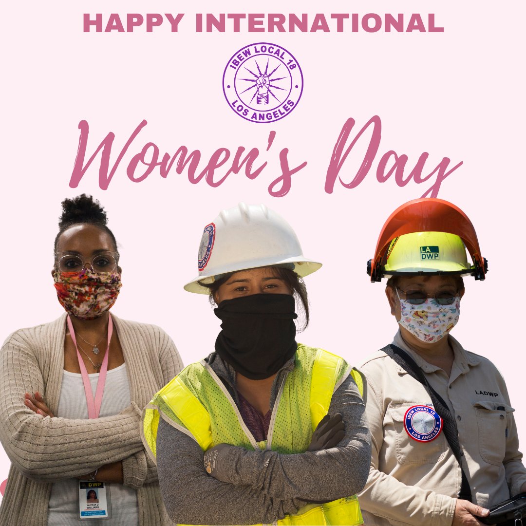 IBEWLocal18's tweet image. A shoutout to all of our hardworking Sisters on this International Women&apos;s Day! We appreciate you. #IBEWStrong #IBEWLocal18