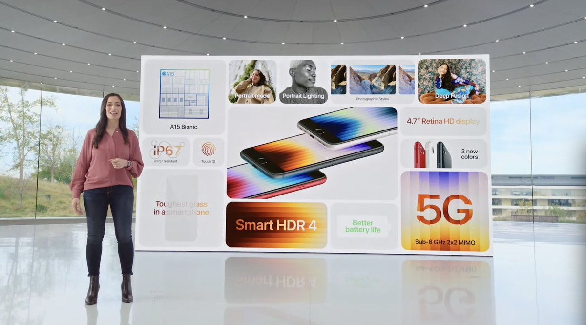 ldaworlds's tweet photo. iPhone SE 2022 ราคาอยู่ที่ $429 ประมาณ 14,300 บาท เริ่มวางขายเดือนนี้ (ที่ต่างประเทศ) ใครอยากได้ก็รอติดตามเลยจ้า #AppleEvent #LDAWorld https://t.co/TQLjcDmR0V