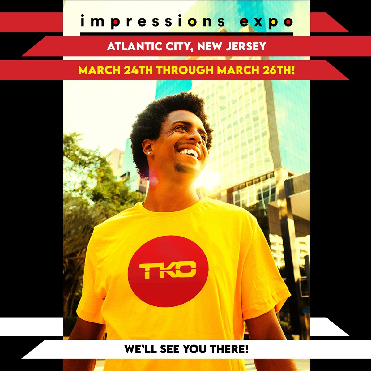 tkosales's tweet photo. TKO is going to the Impressions Expo in Atlantic City, New Jersey! And this time, we won't just be walking the floor... We're exhibiting! Come by our booth and say hello! Hope to see you there! π
#ImpressionsExpo #TKOSales #heattransfers #printing #screenprinting #DTF #tshirts https://t.co/NZLOKtvXQL