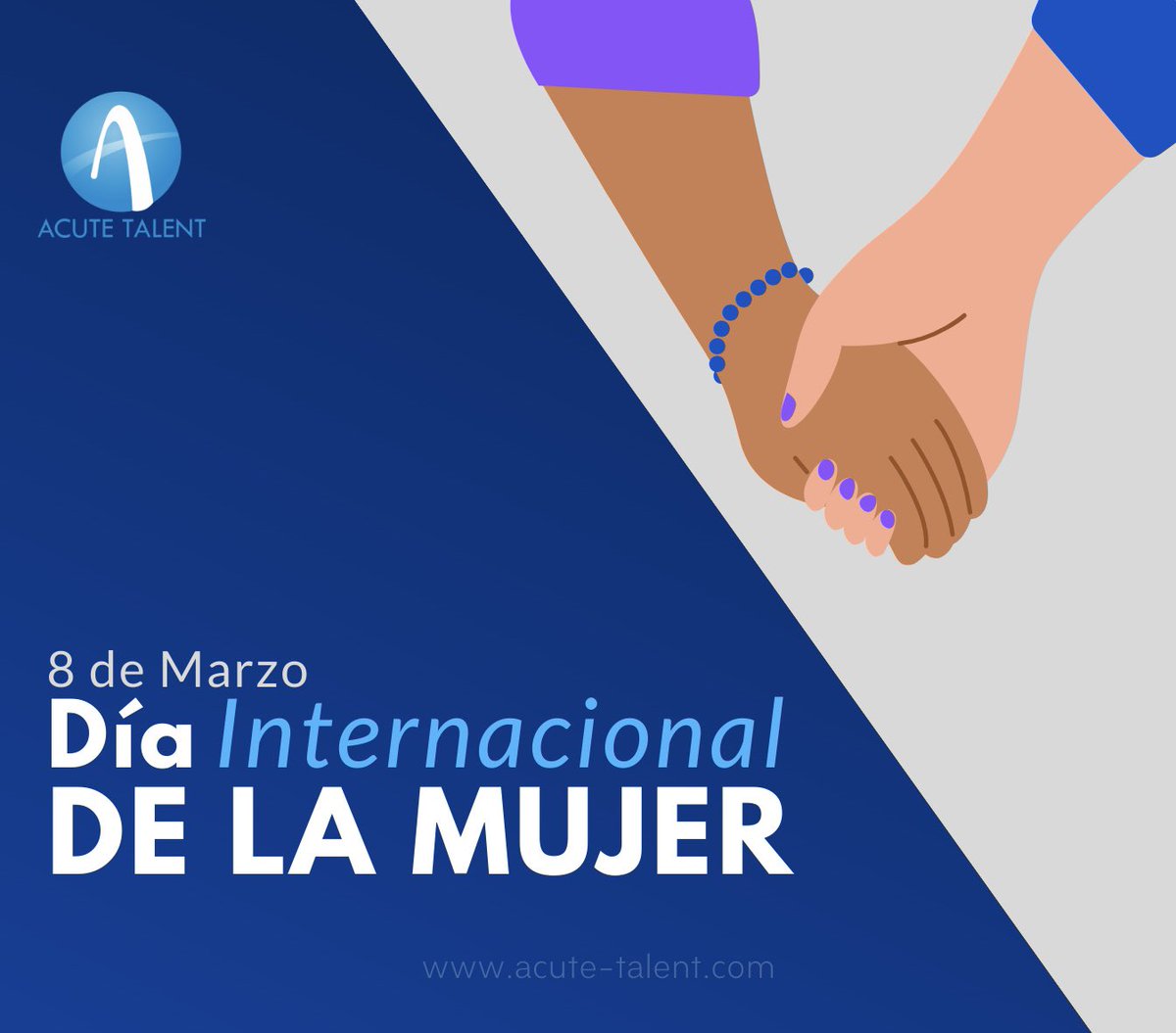 Acute_Talent's tweet photo. ¡Día internacional de la mujer 💪🏼💜!
En @acutetalent conmemoramos la lucha de las mujeres por la igualdad, el reconocimiento y ejercicio efectivo de sus derechos. ¡Hoy y diario, se recuerda el valor y la fuerza de la mujer!
#acutetalent #8m #diadelamujer #internationalwomensday https://t.co/ApayX9kgLB
