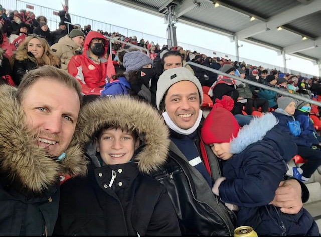 OpaccOrg's tweet photo. Many thanks to @KidsUpFrontTO for the donated tickets that made it possible for these OPACC families to attend recent @TorontoFC & @TorontoRockLax games! #torontofc #torontorock #kidsupfront #opacc https://t.co/WXQy6E7aM1