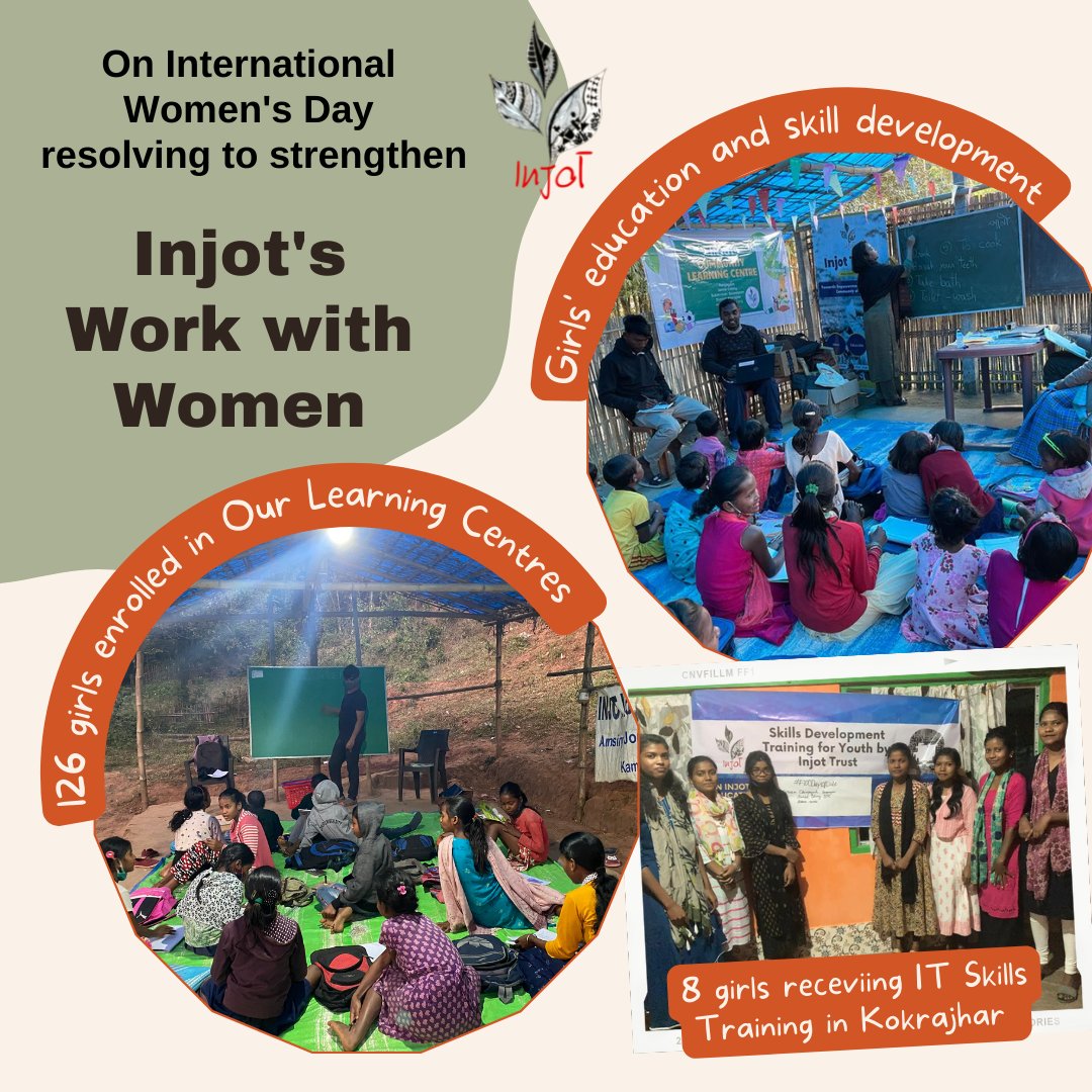 InjotTrust's tweet photo. On #InternationalWomensDay we at Injot take a resolve to strengthen our work with #Adivasi #women and #girls https://t.co/KJUmQwgH1p