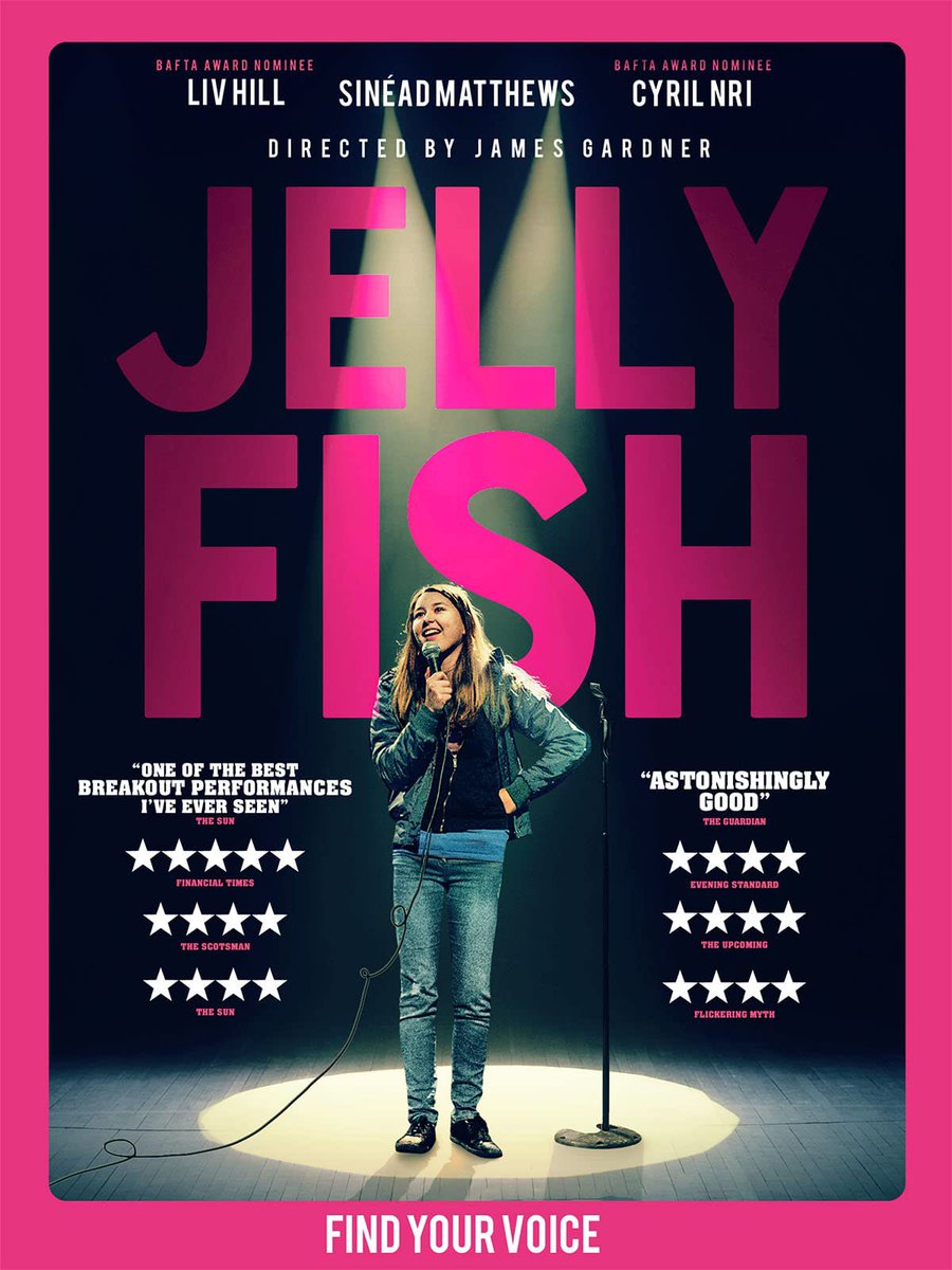 In the spirit of films about strong females (particularly younger ones in this case) I recently watched a great little film called Jellyfish on #AmazonPrimeVideo starring the brilliant #livhill loved it, watch it if you can!