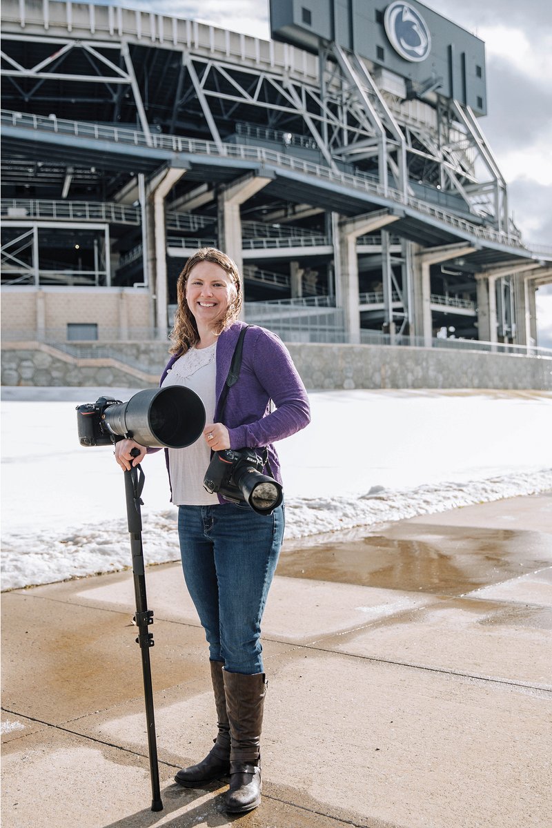 From famous photos of <a href="/PennStateFball/">Penn State Football</a> to images captured by drone, photojournalist Abby Drey (<a href="/adreyphotos/">Abby Drey</a>), of Centre Daily Times (<a href="/centredaily/">Centre Daily Times</a>), has been telling the stories of Centre County for more than a decade.

Read more here: statecollegemagazine.com/articles/licen…