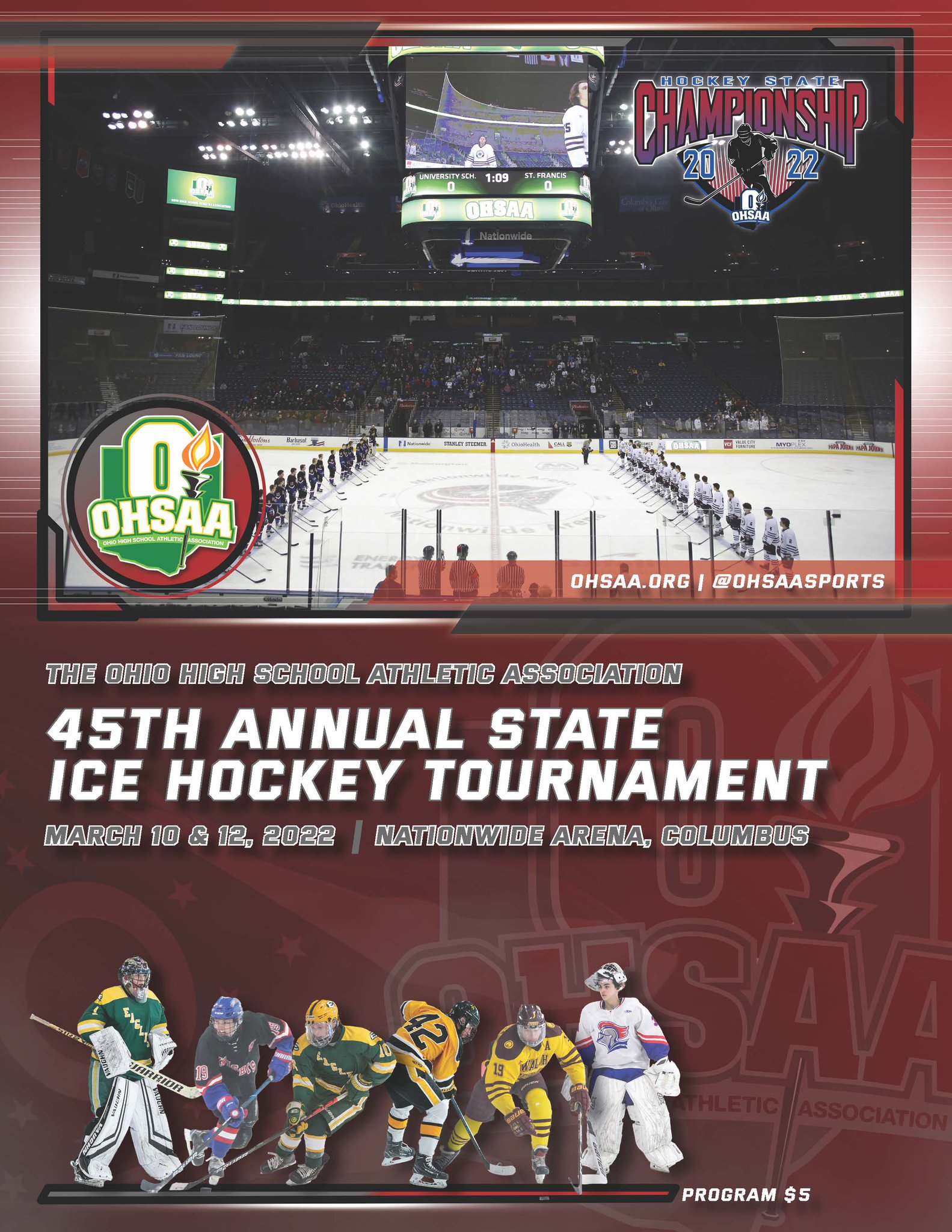 OHSAASports on Twitter "OHSAA ICE HOCKEY State semifinals and