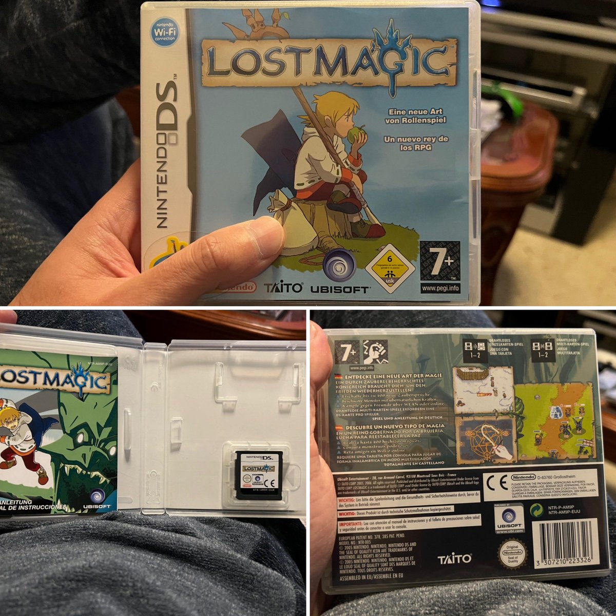 ionztomo16's tweet photo. Me lo buscó mi amigo @Siferval y la verdad que ha llegado en unas condiciones envidiables 😙😙 #LostMagic #NDS https://t.co/9VncdsJGGH