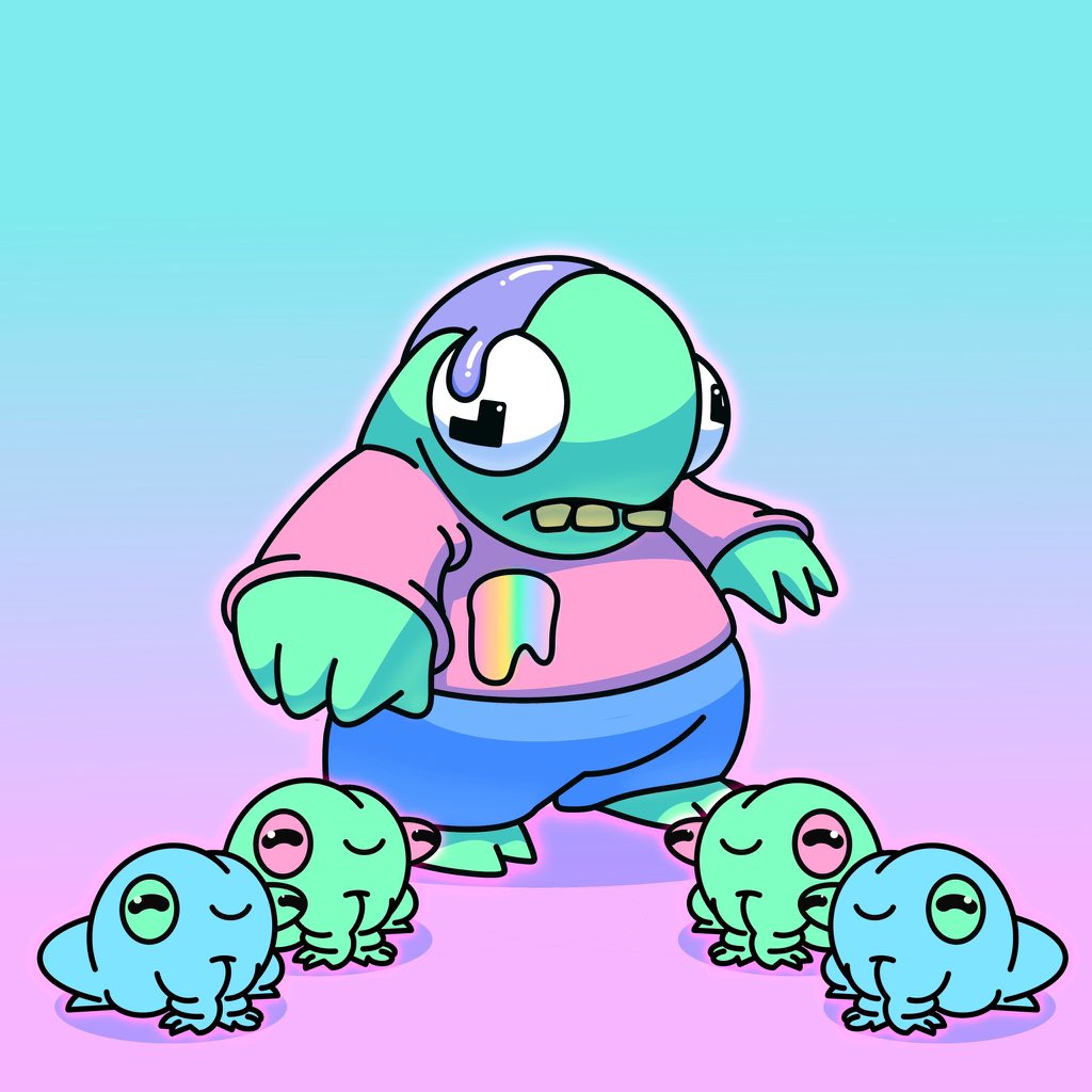 supersemplin's tweet photo. Congrats @XandOeth on minting the 1/1 “Kevin the Doad Master” 🍄

Thank you ser @thenoadz for including me as an artist in the “I am Kevin” Collection. 🧟🌈💕 https://t.co/61S5GRIVee