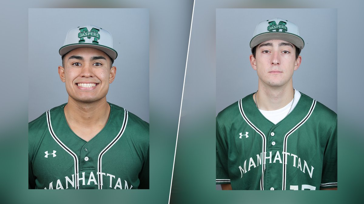 JaspersBaseball's tweet photo. 🏆: Bermudez &amp; Warecke Collect MAAC Weekly Awards

https://t.co/bBBlJRbZy6

#JasperNation https://t.co/FA1WUyx9jV