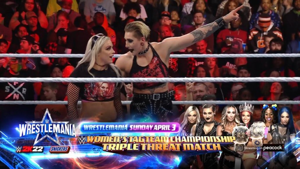 The team of <a href="/lacethroats/">𝐄𝐗𝐓𝐑𝐄𝐌𝐄 𝐋𝐈𝐕. ★ ☾ ︴NOT @YaOnlyLivvOnce</a> <a href="/knownbykarma/">𝐁𝐀𝐁𝐘 𝐖𝐈𝐓𝐂𝐇.</a> @ObliviateHerLIV <a href="/LivWatchMeKarma/">𝐋𝐈𝐕. 𝗜'𝗺 𝗖𝗿𝗮𝘇𝘆 𝗚𝗶𝗿𝗹 - Parody.</a> @Liv4LifeWWE <a href="/SublimlyChrisy/">Kristina Orton</a> @NewerLifeToLIV @FlownIntoFaith  
<a href="/RheaByNightmare/">Mami Brutality RAW Champions. Not @/RheaRipley_WWE</a>  @scentedriptides  
<a href="/TasteTheAsphalt/">saved.</a> are going to challenge for the WWE #WomensTagTitles on #WrestleMania  Sunday!!!

#WWERaw