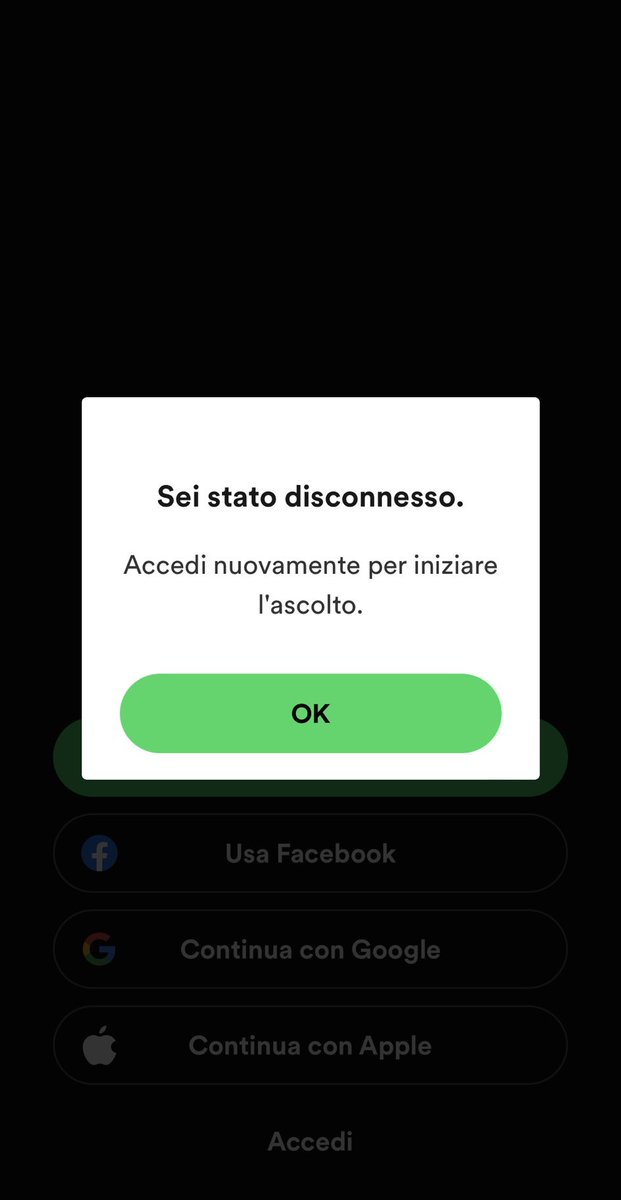 non ho paura della morte, ma di questo sì #spotifydown