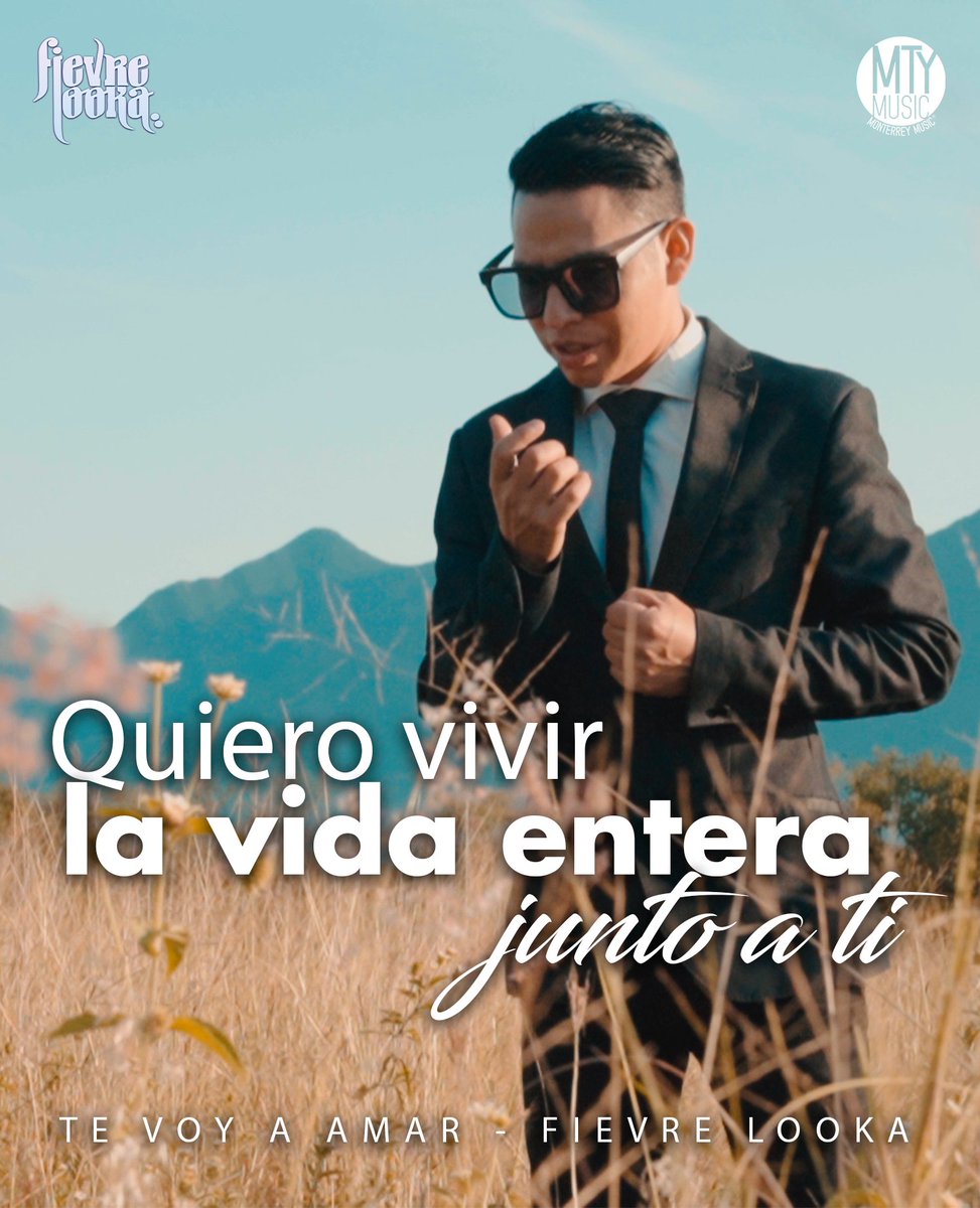 Quiero vivir la vida entera junto a ti ❤🎶

#MtyMusic #FievreLooka