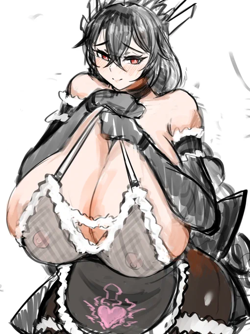 ブラックワームさんザクザク描いてる。
イメージがまだぼやーってしてる 