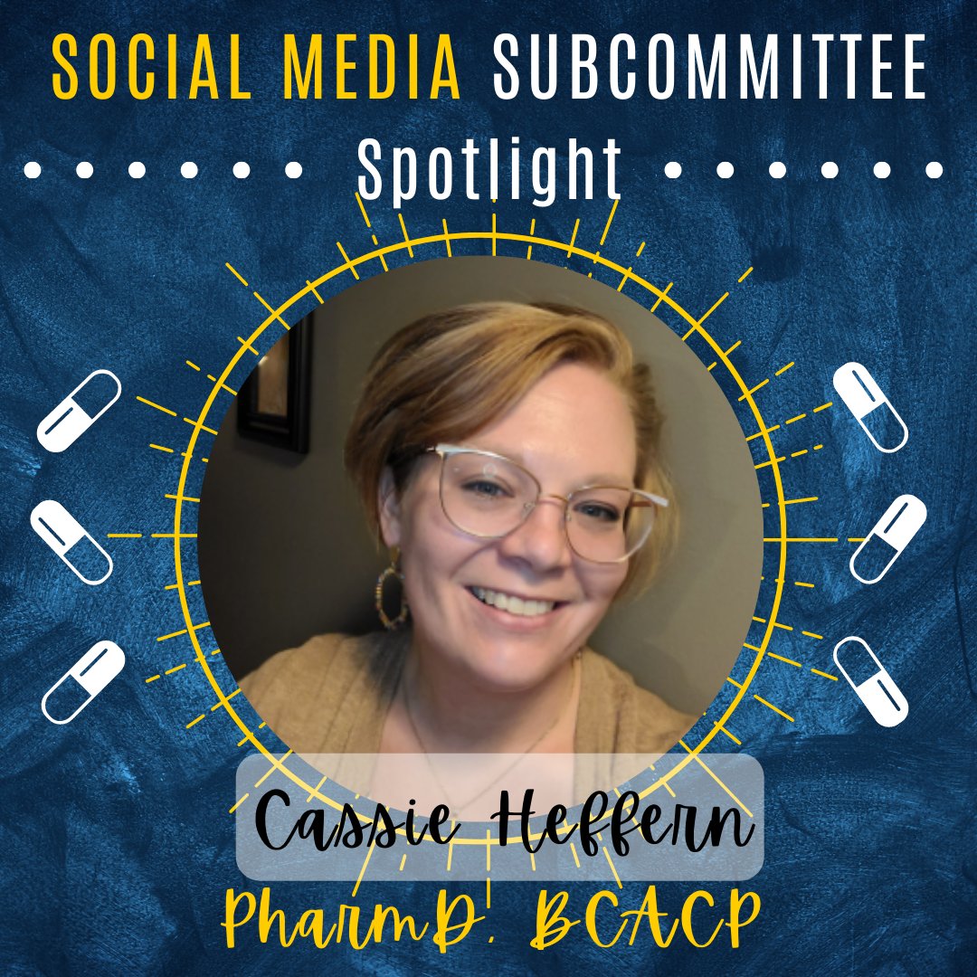 accpambuprn's tweet photo. Meet our first member of the ACCP Amb Care PRN Social Media Subcommittee, Cassie Heffern! She's the lead for our social media efforts, and we're lucky to have her enthusiasm, hard work, and dedication on the team. #accp #ambcareprn #ambulatorycare https://t.co/bukD169BhG