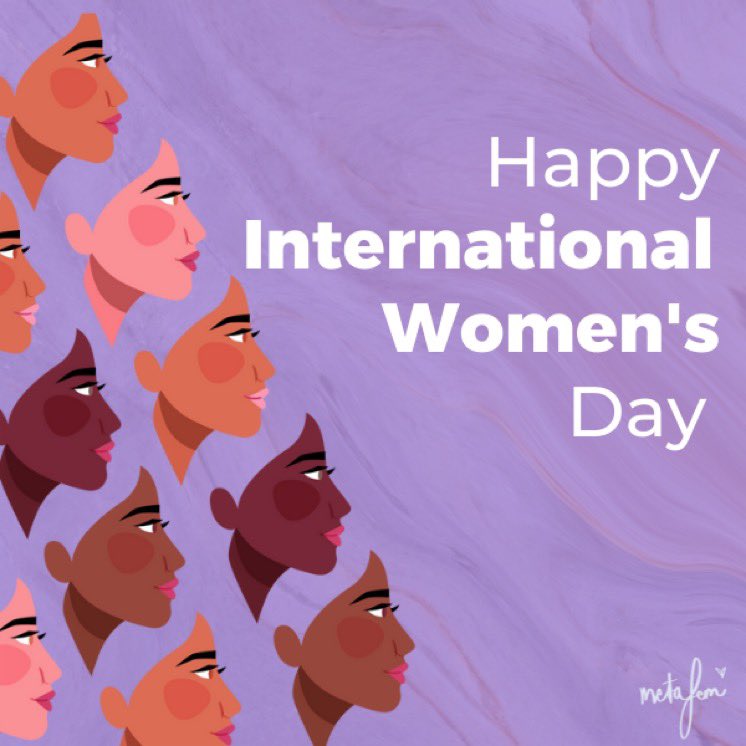 MetaFemNFT's tweet photo. Happy International Women’s Day from your #MetaFem fam! We hope all you queens are feeling empowered & appreciated today and every other day! We love you all 👑🌹💜 #WenWomen https://t.co/Hfp0HzdY1K
