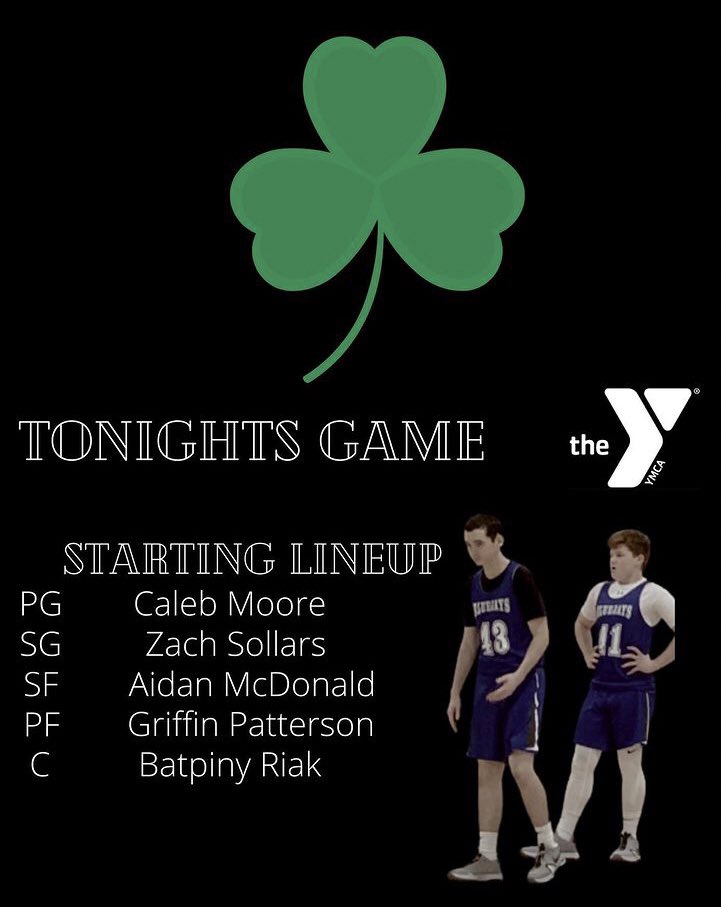 des_irish's tweet photo. Letโs go!! Tip-off @ 7:30. #playoffs #Irishforlife https://t.co/nPptbidpnF