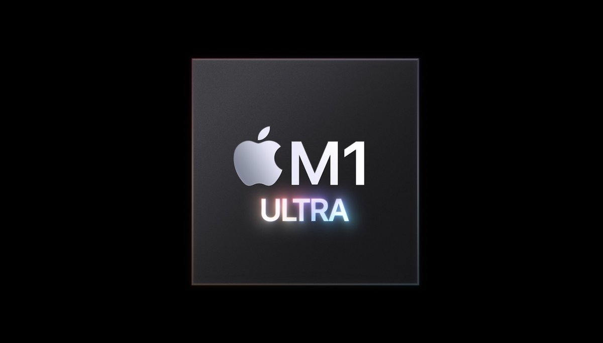 verge's tweet image. Apple announces new flagship M1 Ultra desktop processor for its most powerful computers theverge.com/2022/3/8/22958…