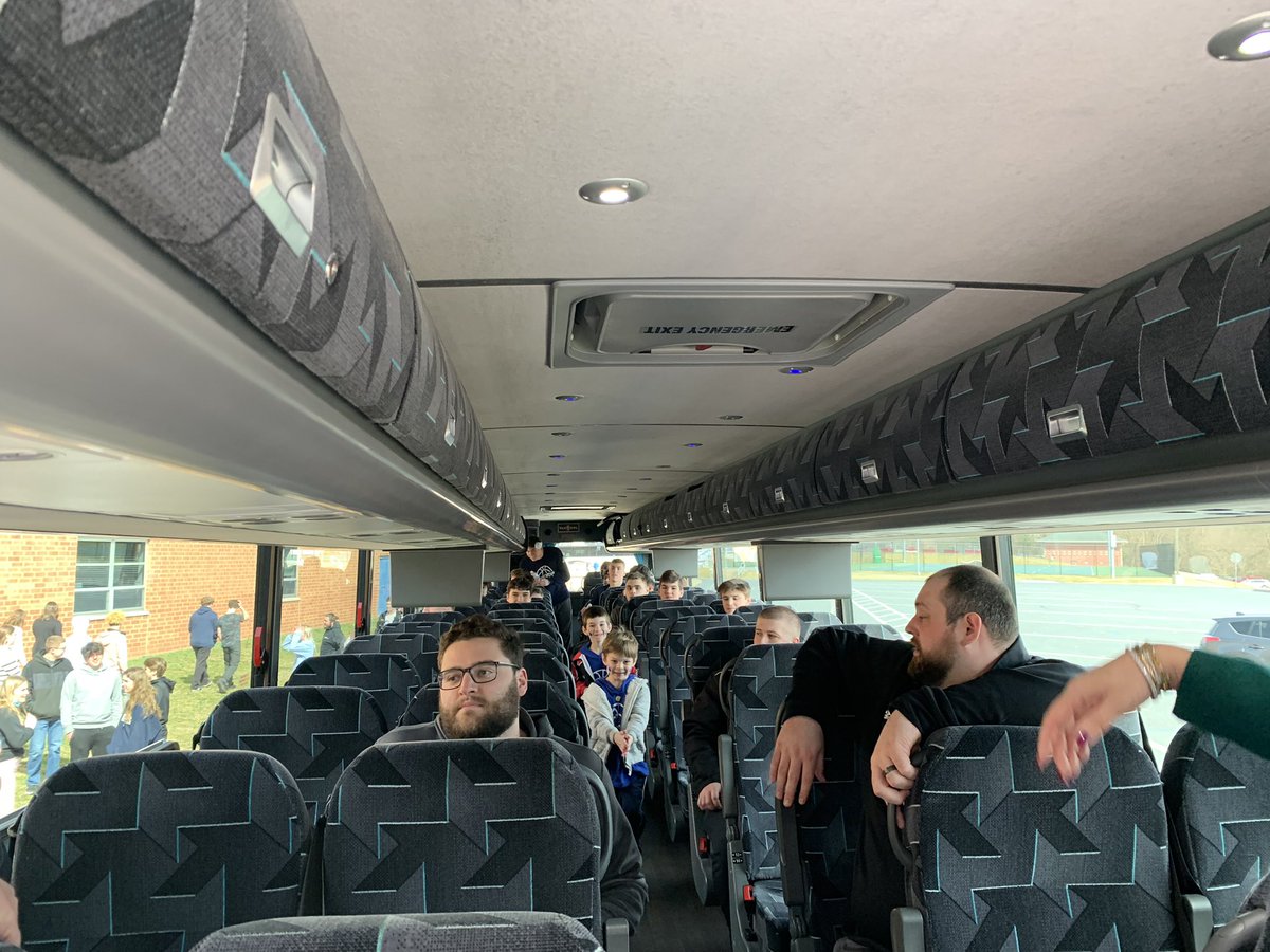 EASDAthletics's tweet photo. On our way to Laurel Highlands! Go Bears! https://t.co/OVNHtmz5Es