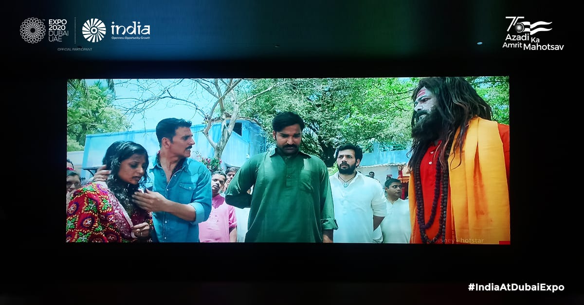 India at Expo 2020 (@indiaexpo2020) on Twitter photo Glimpses from the screening of the film, Laxmi, at #IndiaPavilion of @expo2020dubai.
#IndiaAtDubaiExpo #Expo2020Dubai <a href="/akshaykumar/">Akshay Kumar</a> <a href="/advani_kiara/">Kiara Advani</a> <a href="/TusshKapoor/">Tusshar</a> <a href="/Shabinaa_Ent/">SHABINAA KHAN</a> Glimpses from the screening of the film, Laxmi, at #IndiaPavilion of @expo2020dubai.
#IndiaAtDubaiExpo #Expo2020Dubai <a href="/akshaykumar/">Akshay Kumar</a> <a href="/advani_kiara/">Kiara Advani</a> <a href="/TusshKapoor/">Tusshar</a> <a href="/Shabinaa_Ent/">SHABINAA KHAN</a>