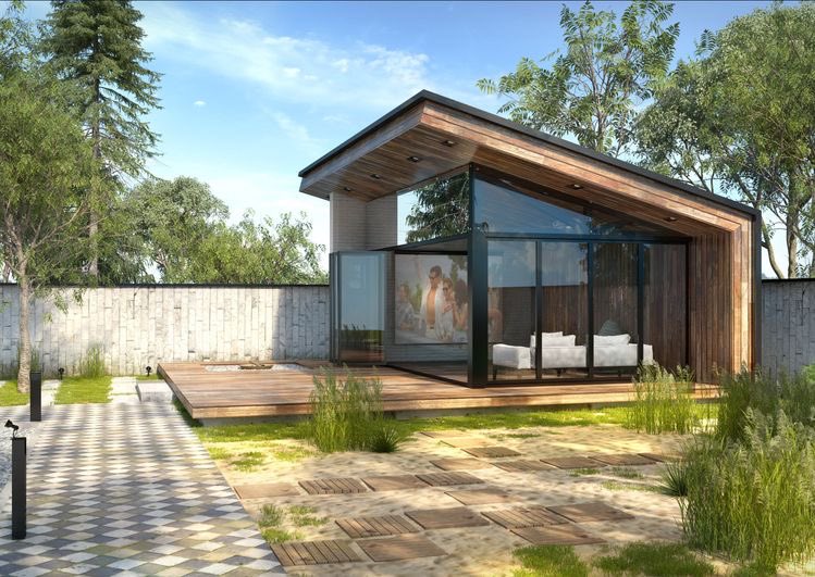 Pattern_SA's tweet image. أفكار لملاحق خارجية تصميمها خارج عن المألوف، وبالامكان استغلالها لاستخدامات متعددة مثل نادي مصغر او جلسة شاي وقهوة، مكتب، منطقة جلوس.
