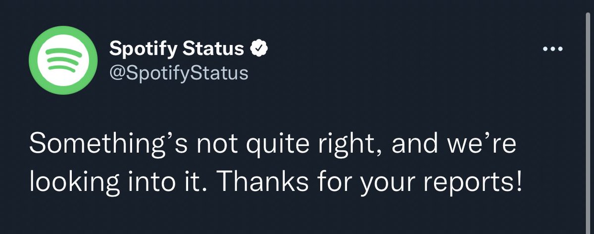 Rulo_tech's tweet photo. Se cae Spotify!
El servicio falló por causas desconocidas en varias partes del mundo, causando la preocupación y el enojo de muchos usuarios #spotify #spotifydown https://t.co/jj8Q7DMsYK