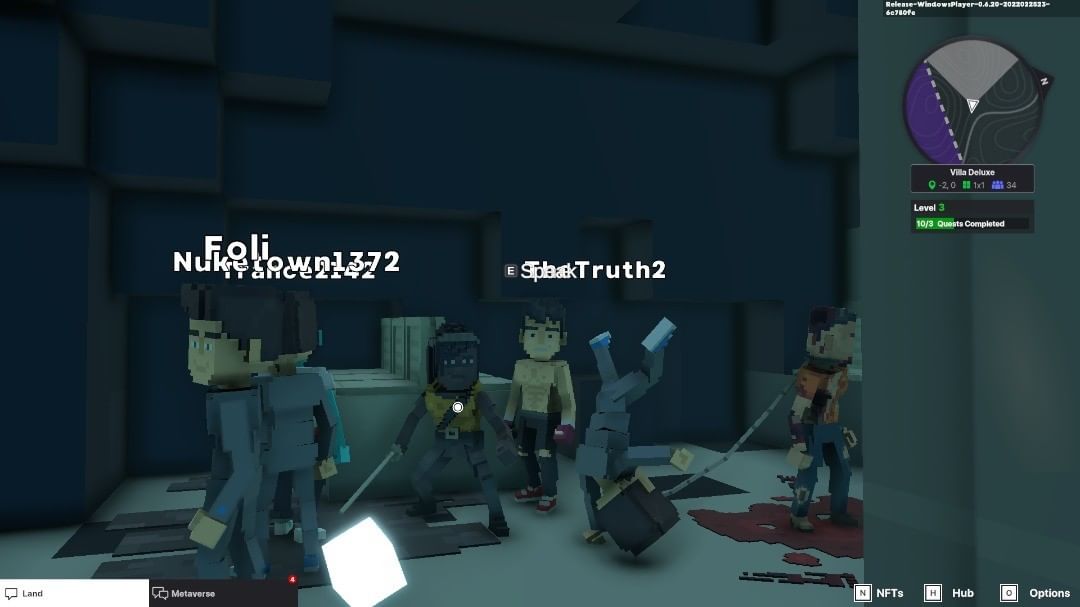 BoskoBig's tweet photo. @TheSandboxGame I just participated in the daily #SandboxAlphaS2Contest for a chance to earn up to 1,000 $SAND! Starting March 8 - Find Michonne &amp; her zombies. Check out my screenshot below! 👇 #SandboxAlphaS2 
MICHONNE!!!! https://t.co/y4qUvagYrK