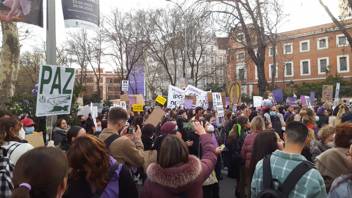 kgtoledano's tweet photo. #Aliadas8M #8Marzo2022 ¡Siempre juntas! https://t.co/ih2kqSxhOB