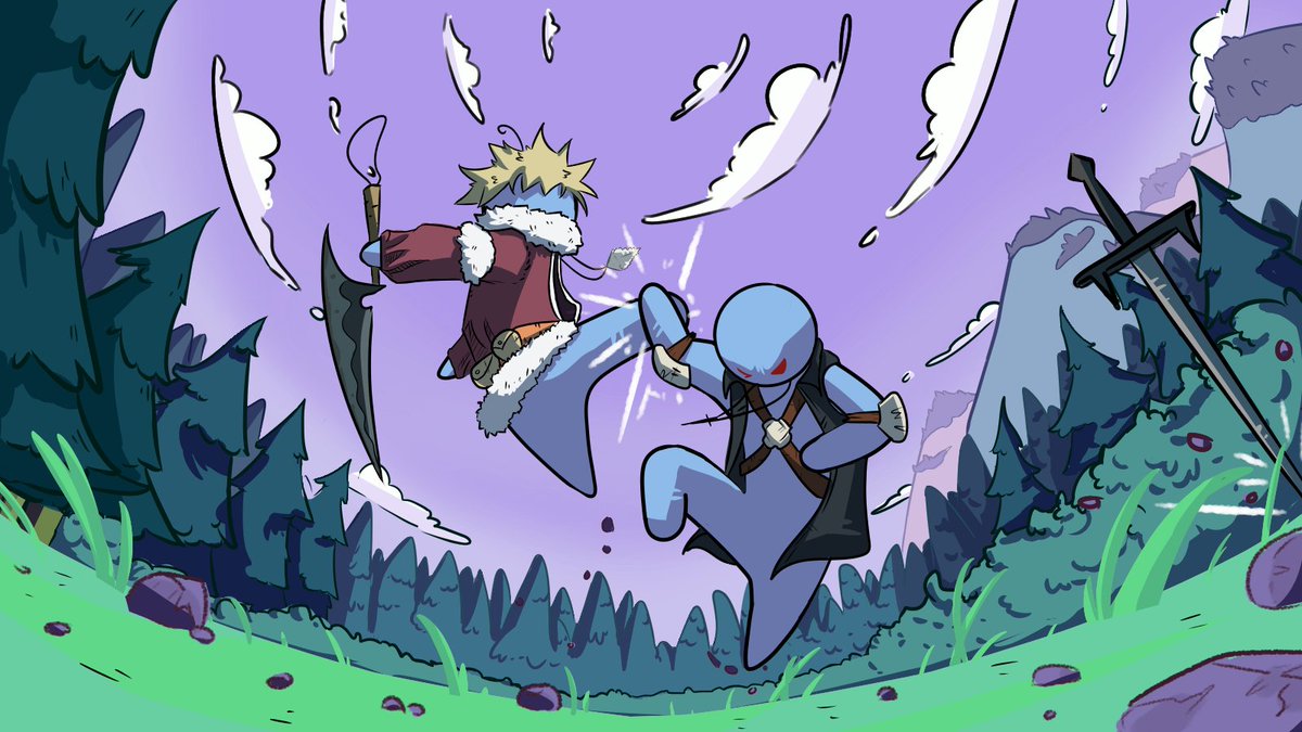 OneMask_NFT's tweet photo. Discord is down? ⚒️
Looks like a good reason to share more arts😏
1v1 are hard! ⚔️
#AVAXNFT #AvaxNftRush #avaxsubnet #avaxcommunity https://t.co/NSENihVrCa