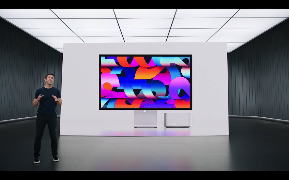 Aojeshhh's tweet image. #AppleEvent  Here is Mac Studio and Mac Studio display with M1 Ultra. #MacStudio #MacStudioDisplay