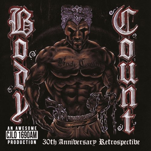 CJLO1690AM's tweet photo. Tune in this Thursday at 12PM to hear a retrospective on @BodyCountBand, the Grammy award-winning metal band fronted by @FINALLEVEL, for the 30th anniversary of their debut album. This was put together by our program director @sewer_spewer as part of #MetalMarch https://t.co/F1joLYB1P6