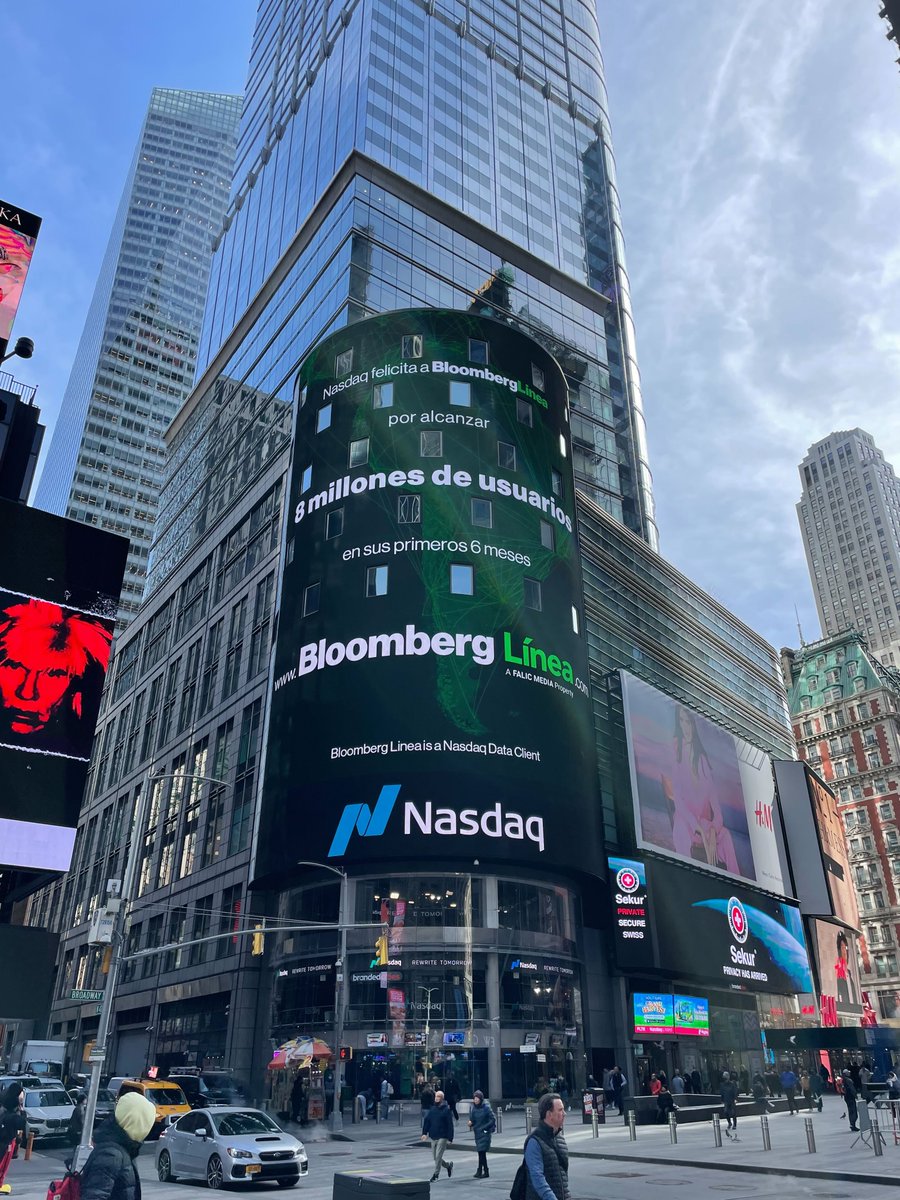 No todos, no siempre... <a href="/BloombergLinea_/">Bloomberg Línea</a> y <a href="/BloombergLineaB/">Bloomberg Línea Brasil</a> marcan un hito. Felicidades a todos los miembros de este gran equipo.
