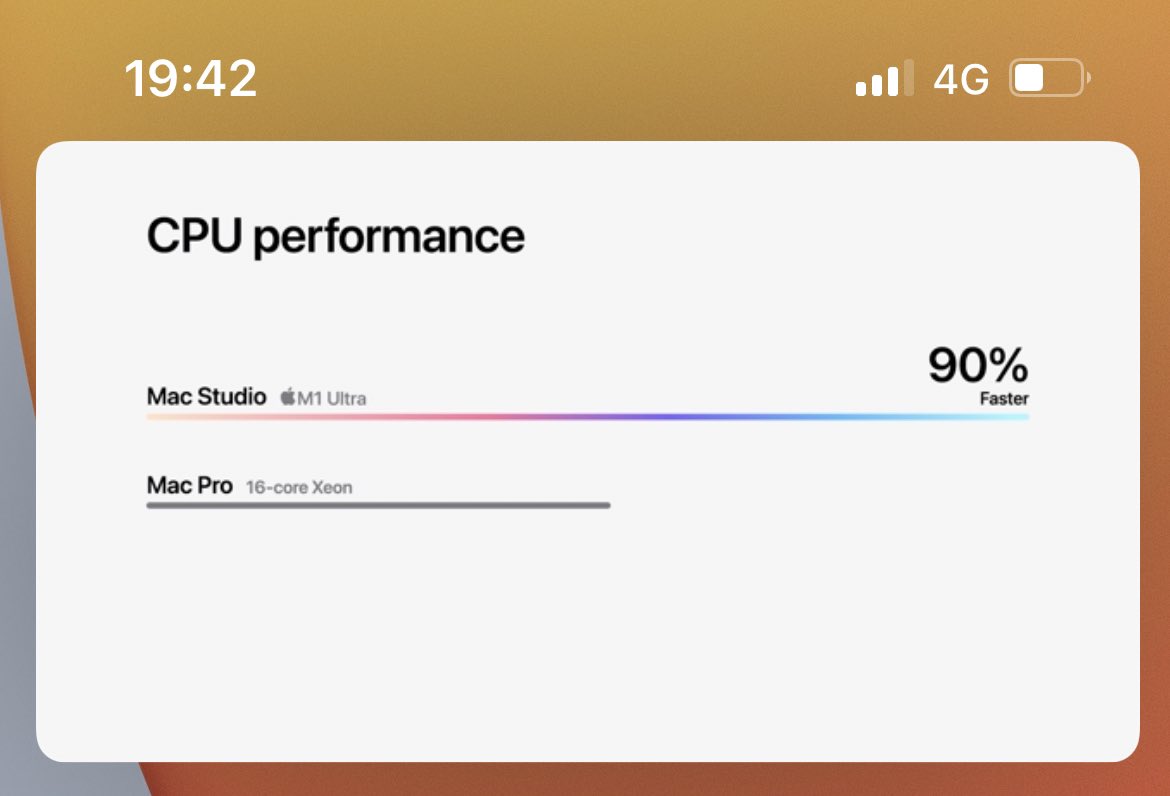 not_iOS_'s tweet photo. Intermédiaire mais il dépasse quand même le Mac Pro 😅
Que ce soit sous M1 Max ou Ultra https://t.co/2G0g3dXCia