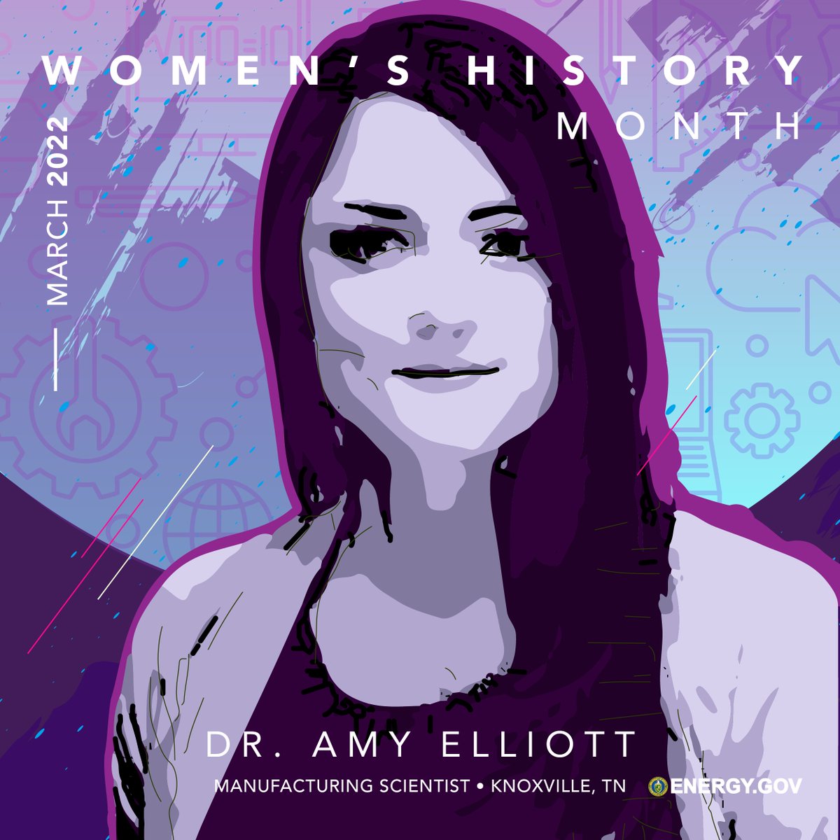ENERGY's tweet photo. All you need is a stamp and a printer to share some inspiration with girls and nonbinary individuals to see themselves in STEM careers. Download and print our new Women’s History Month 2022 Postcard Series. 📮 📭 https://t.co/WvJdAfGl0f #InternationalWomensDay https://t.co/hTOpwt01yC