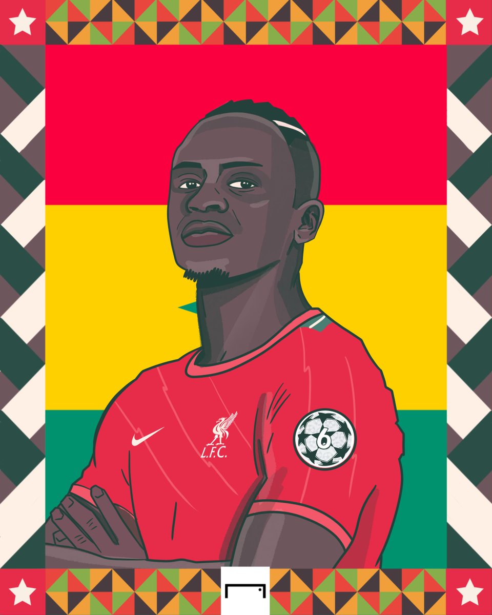 goal's tweet photo. Sadio Mane is the first-ever Senegalese player to reach 50 Champions League appearances 🔴🇸🇳 https://t.co/pPjdillBAo