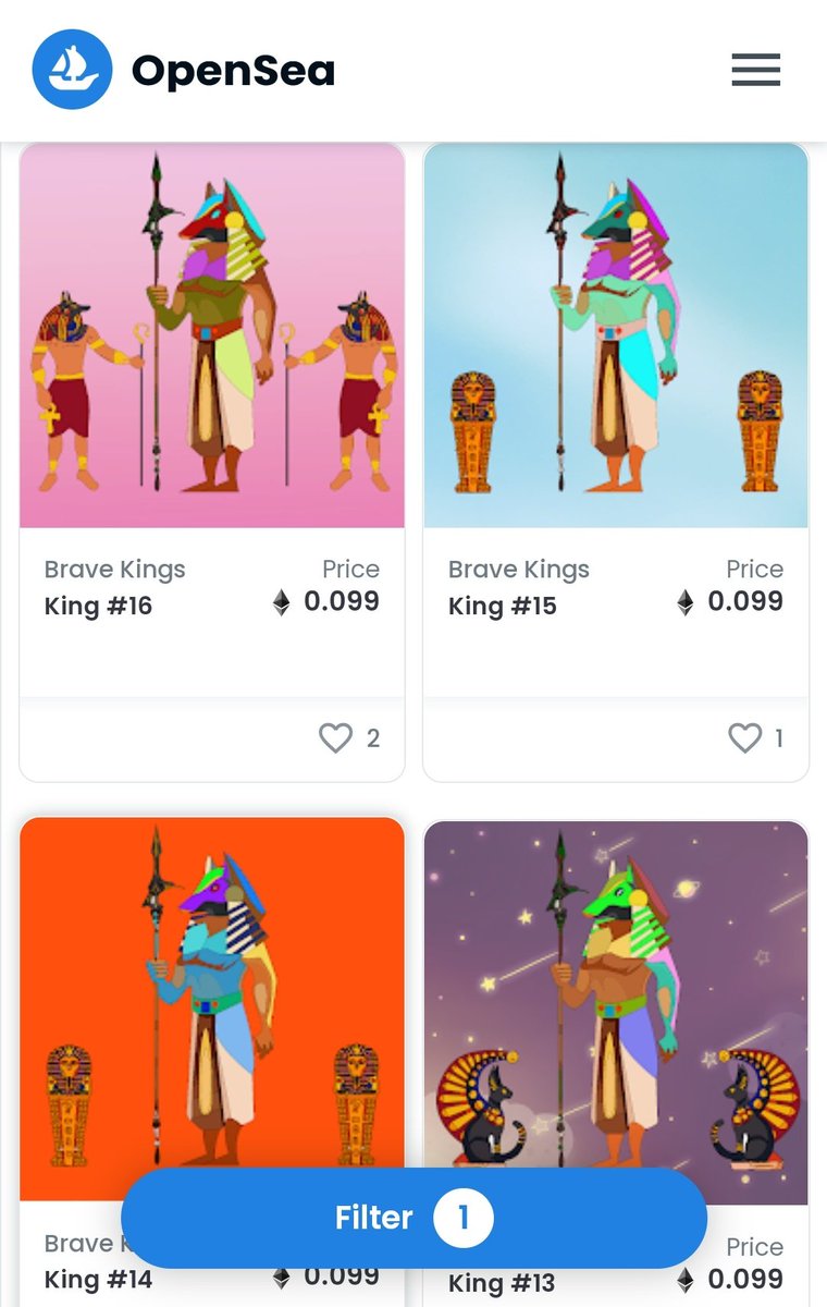 GinBasket's tweet photo. Released 100 from our Brave Kings #NFT collection. (999 Total NFT Supply On Our Roadmap)
https://t.co/GFs23qdC8B https://t.co/fNCaWrVkvi