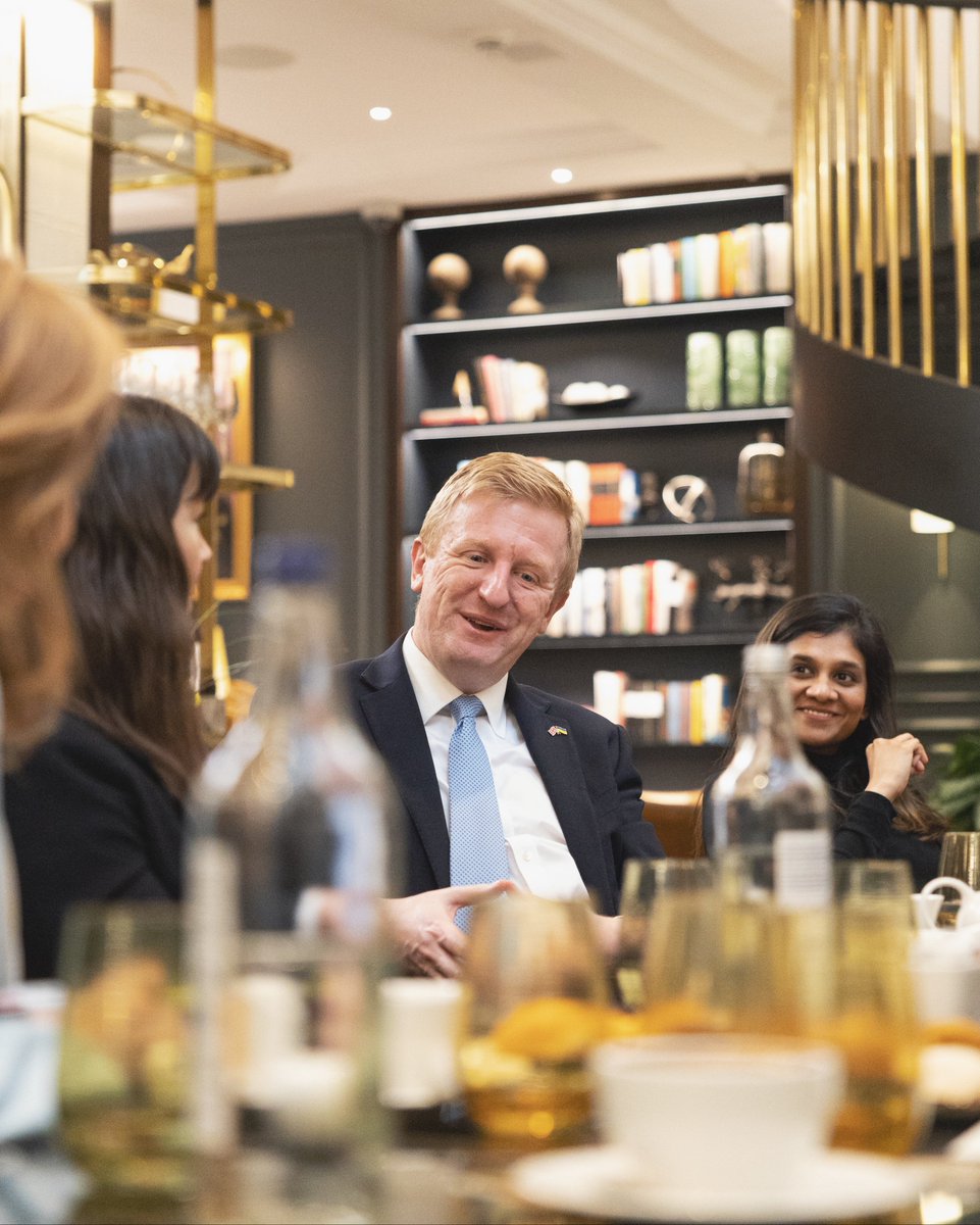 OliverDowden's tweet photo. To mark International Women's Day today, I was delighted to attend a fantastic roundtable of female entrepreneurs who are leading their industries.

I heard about their experiences, and we discussed how this Conservative Government can further support #FemaleFounders👩‍💼

#IWD2022 https://t.co/vWQy77JLAA