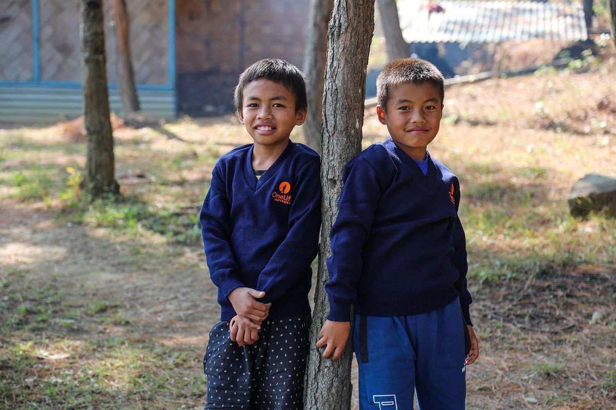 annasekulow's tweet photo. It’s bright faces and broad smiles at our Learning Center in V. Munhoih. Find out how you can keep a child in India warm. 
https://t.co/k8DDGyhuay #giftofwarmth #onelifemovement #olm #nonprofit #ngo #sweaters https://t.co/nVEeaQcrT9