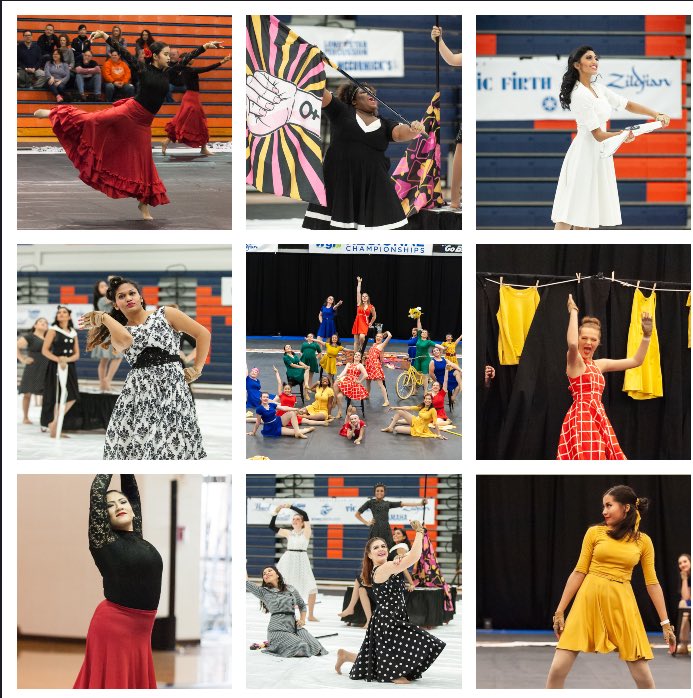 HEHSFlags's tweet photo. Celebrating the many powerful Skyhawk alumnae today on #InternationalWomensDay!  #mwcgc #WGIcolorguard #hoffmanhawks https://t.co/w6ttChoqmj
