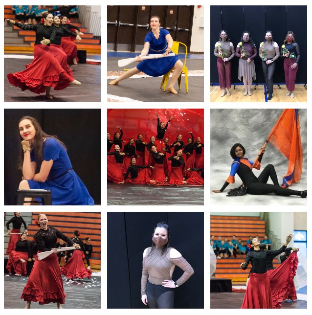 HEHSFlags's tweet photo. Celebrating the many powerful Skyhawk alumnae today on #InternationalWomensDay!  #mwcgc #WGIcolorguard #hoffmanhawks https://t.co/w6ttChoqmj