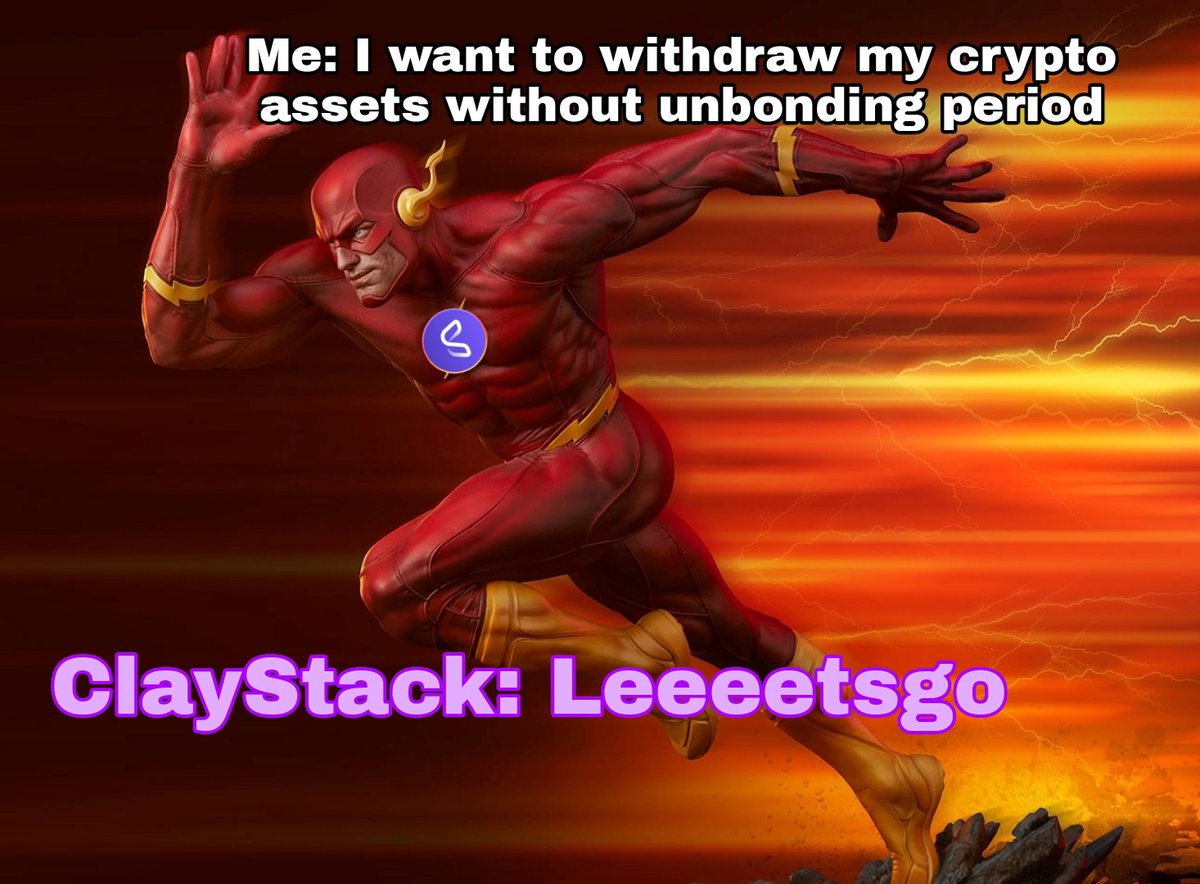 VShvirid's tweet photo. @ClayStack_HQ #ClayStack #crypto
#MyKeyToVictoria
0x9E12837B6F23FEB97ce05d80d54c7C24E994C03A
ClayStack is decentralized platform that enables you to work with staked assets across multiple chains.
1. You can withdraw your cryptoassets immediately!😍🥳🙂 https://t.co/TsH8gcwQtf