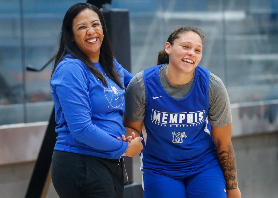 I really want my girls to make the NCAA Tournament. Sending nothing but best wishes to Memphis seniors today in Fort Worth and our fearless leader Coach @CoachTrina_UofM. Rise up Tigers!