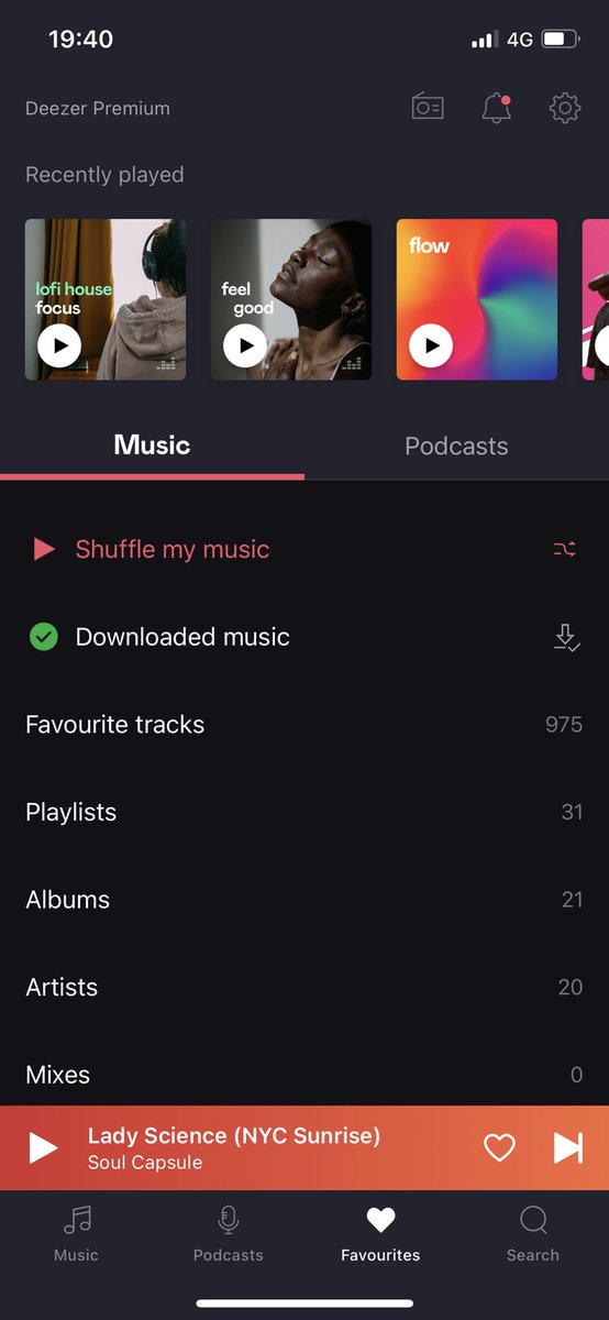 Pour la 1ère fois de ma vie, je suis fier d’être le seul pinpin à utiliser <a href="/Deezer/">Deezer</a> 😈🇫🇷 #spotify