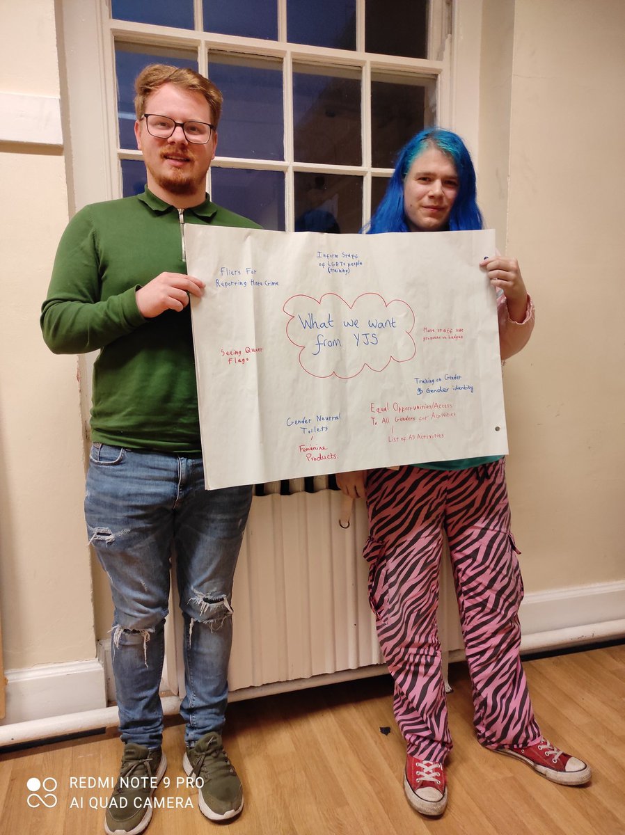 Thank you to @tonyhumphries95  for coming into Goodvibes to consult with #GoodVibes on how they would like the  youth justice service to support them 🏳️‍🌈🏳️‍🌈🏳️‍🌈 @YMCASwansea