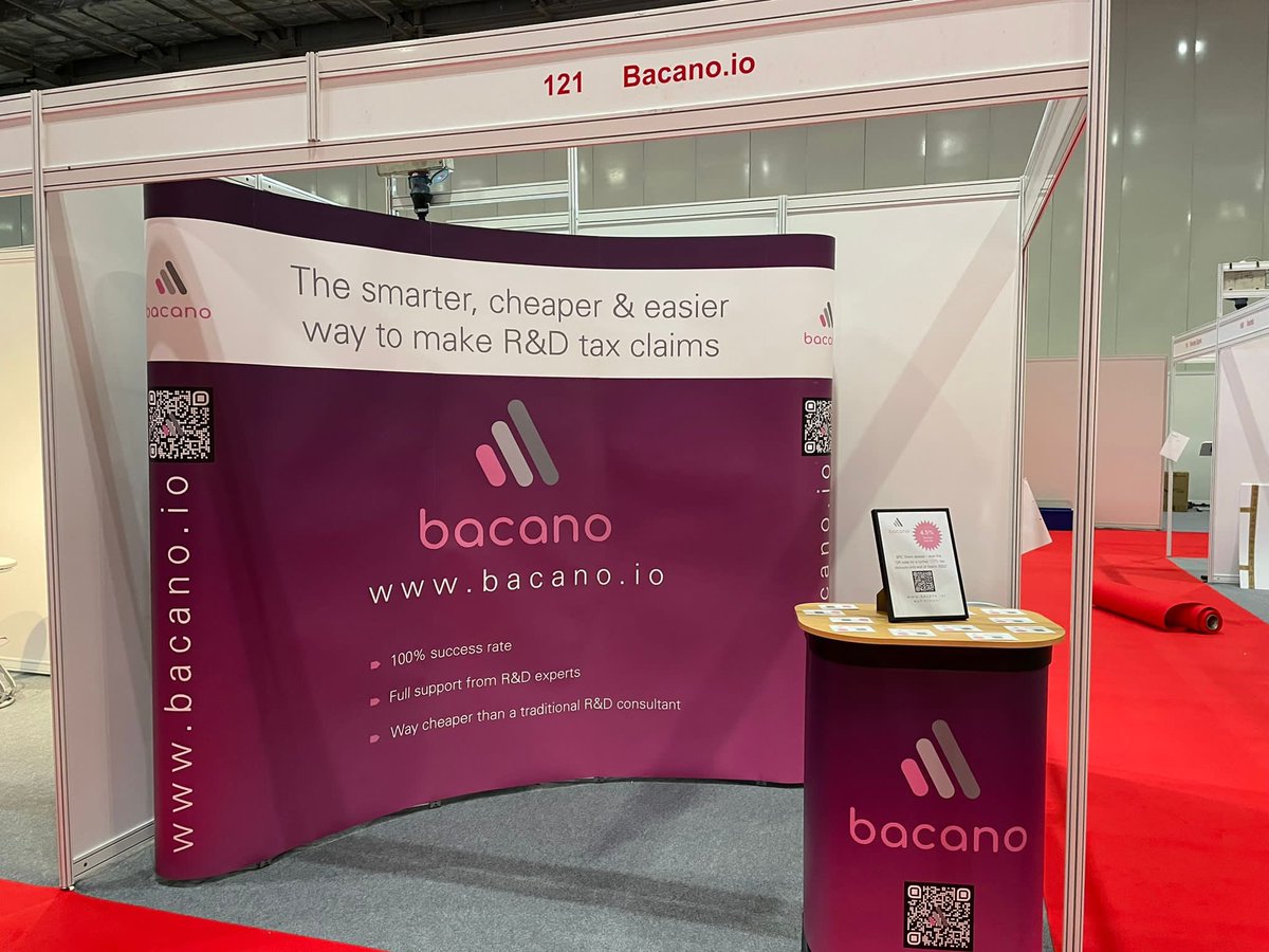 Bacano_io's tweet photo. All ready to welcome you to our stand at the Business Revival Conference at ExCel London tomorrow &amp; Thursday!  #BRC2022 https://t.co/Pa4KJT61VW