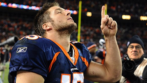 Live look at Broncos fans: