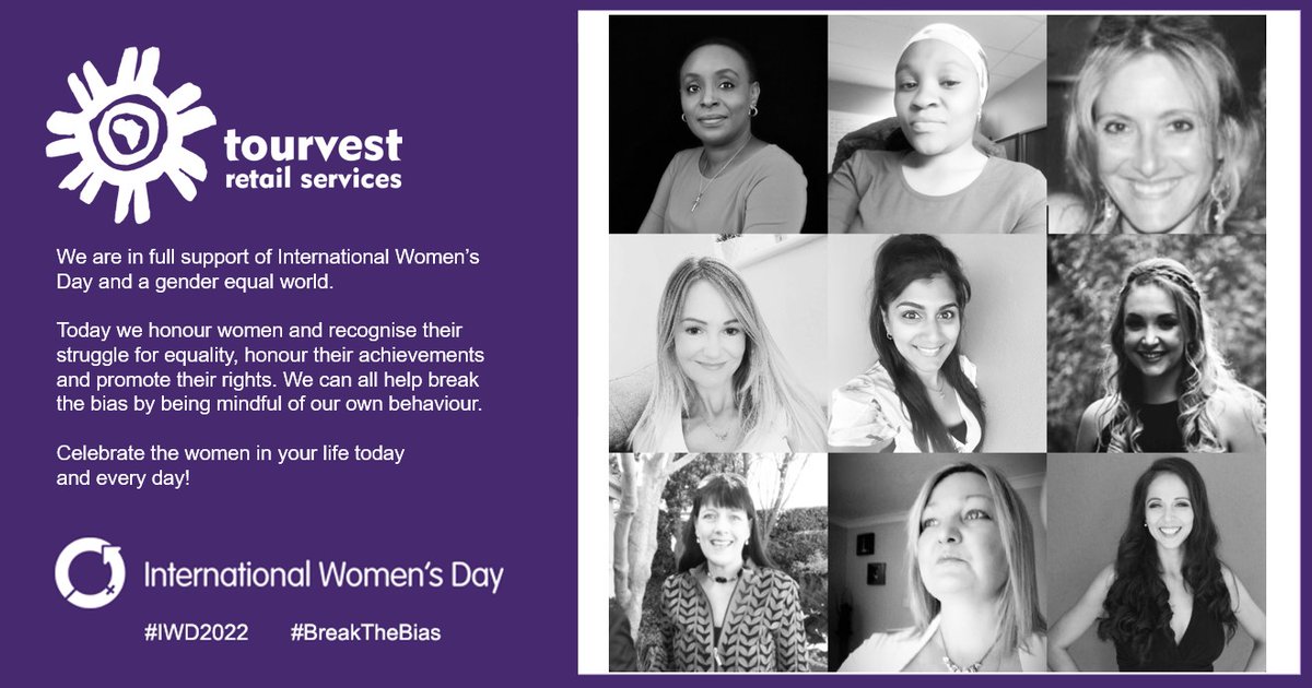 TourvestRS's tweet photo. Happy International Women's Day! Remember to always celebrate the women in your life today and every day.

#IWD2022 #BreakTheBias https://t.co/8f6sbTdJak