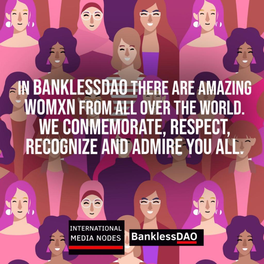 IMNbankless's tweet photo. 💜Behind a great DAO there’s ALWAYS GREAT WOMXN! 

@imnbankless https://t.co/nQoczWd7vN
