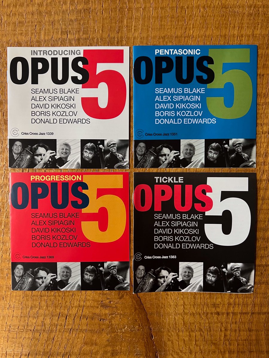 Just received the final master for the fifth Opus 5 album on Criss Cross, titled Swing On This. The artwork will be ready within 2 weeks. Release date is set May 2022.

More info to come!!