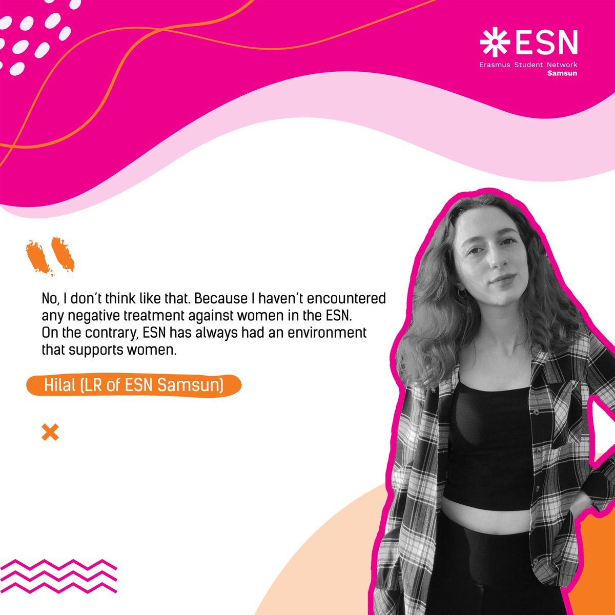 esnsamsun's tweet photo. Without gender equality today, an equal future, remains beyond our reach.
#WomensDays #ESNsamsun #ErasmusGeneration #THISisESN https://t.co/3adtcVbsxK
